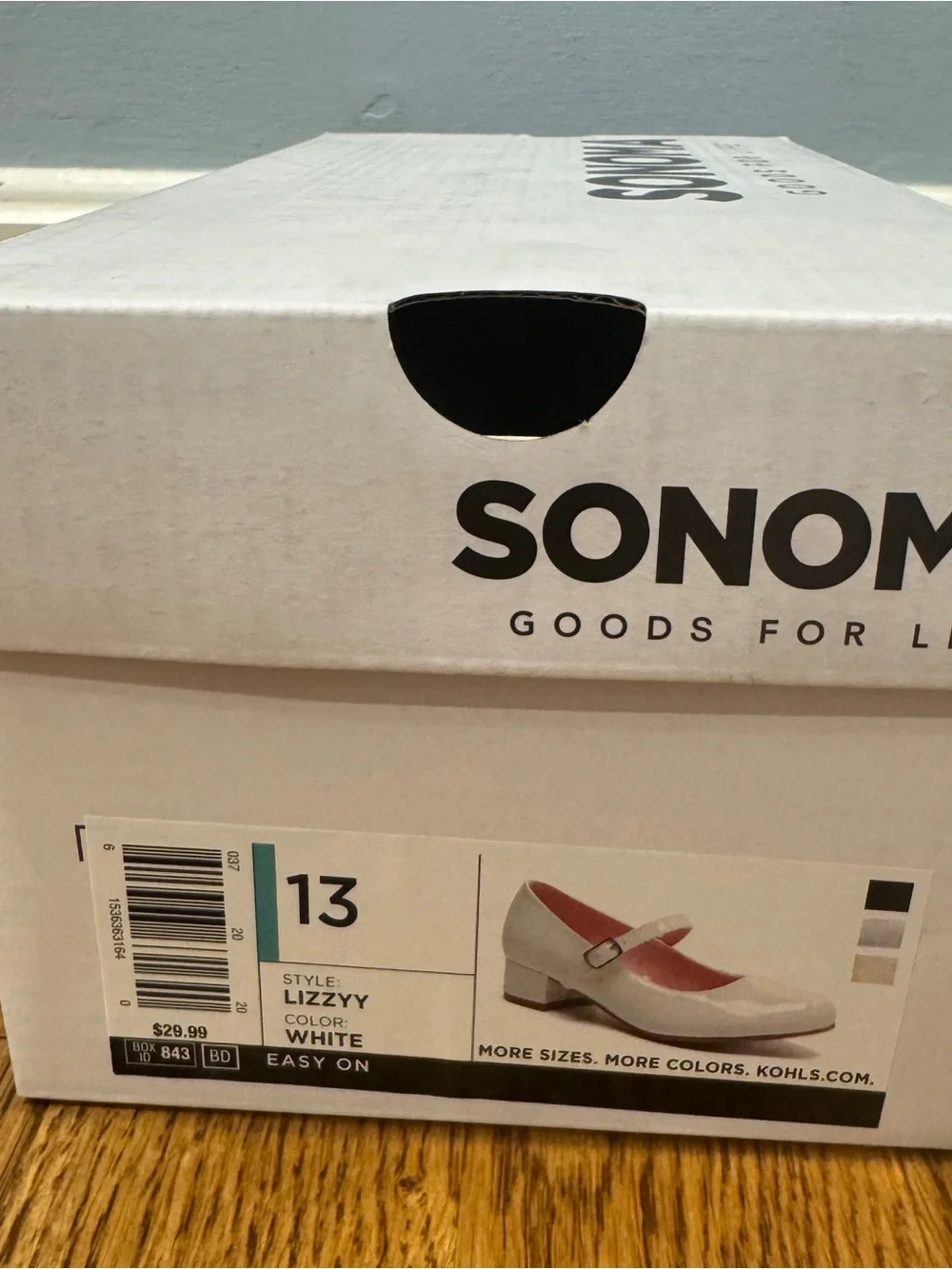 Brand New Sonoma Lizzyy Girls Dress Shoes - 13